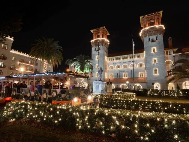 St Augustine Florida St Augustine Florida at Christmas, Nights of Lights Tours