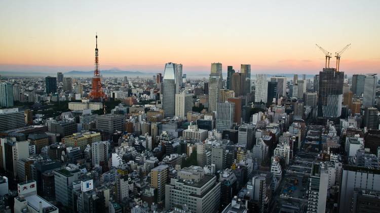 Tokyo skyline