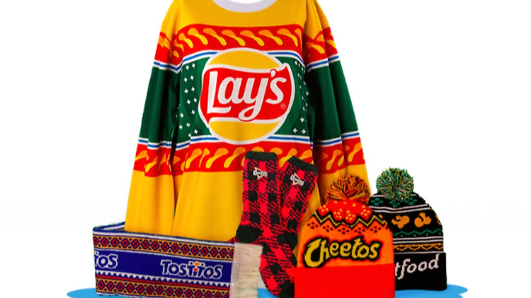 Frito-Lay launches ugly sweater holiday collection