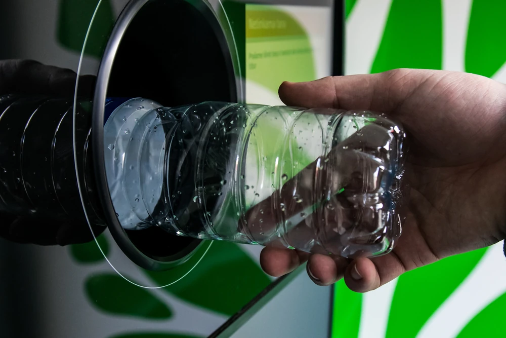 Reciclaje de pl&aacute;stico