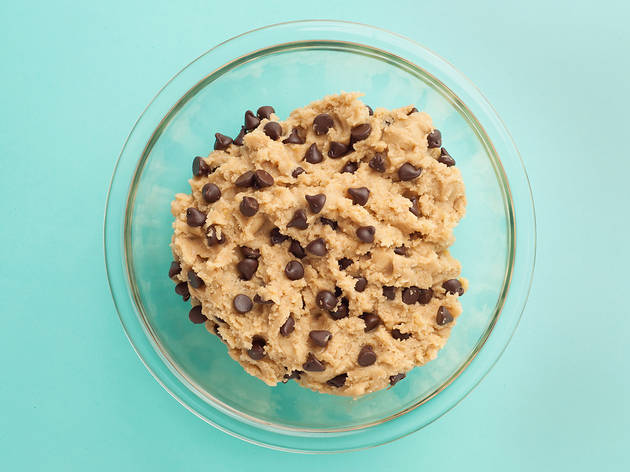 cookie dough in a bowl