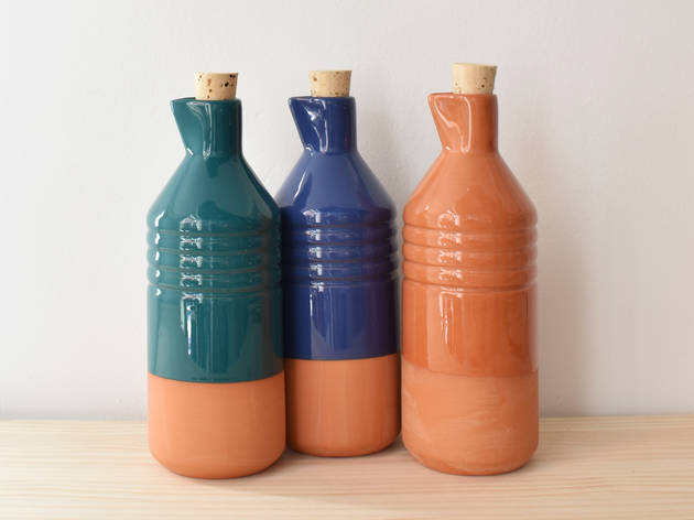 Botellas de Terracota vidriada. La Portilla Shop Botellas de Terracota vidriada. La Portilla Shop