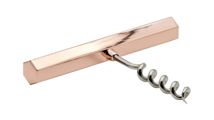 Rose-gold corkscrew by Lund