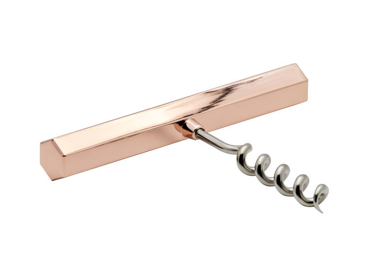 Rose-gold corkscrew by Lund