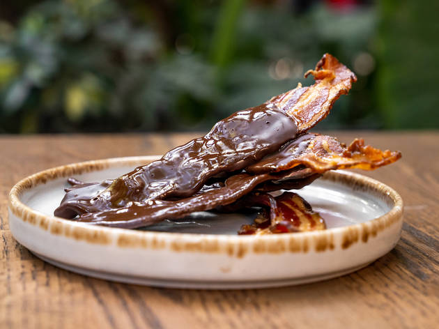 Postres con tocino en la CDMX Tocino con chocolate, Catamundi