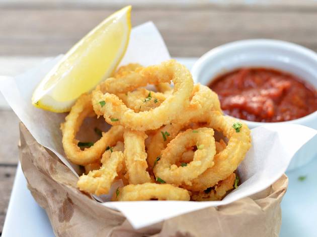 Fried calamari