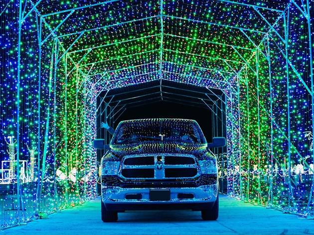 drive thru xmas lights near me