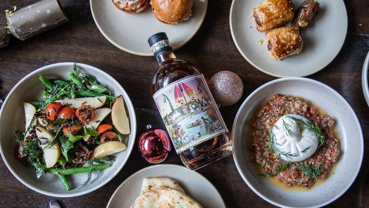 Four Pillars gin and a Christmas feast
