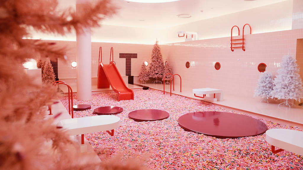 Pinkmas at the Museum of Ice Cream | Things to do in New York Kids