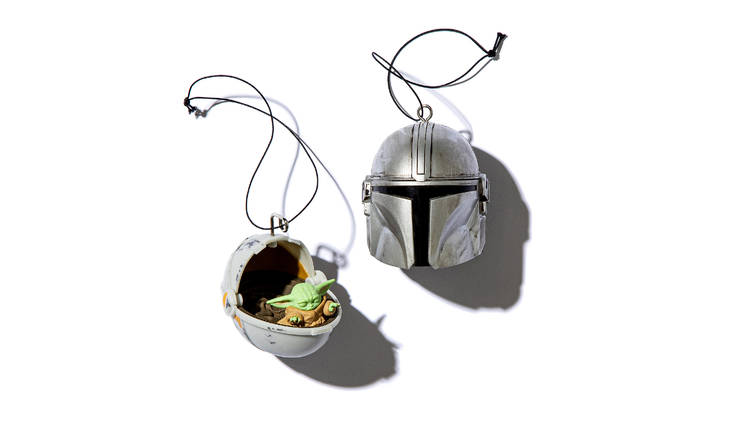 Mandalorian Christmas baubles 