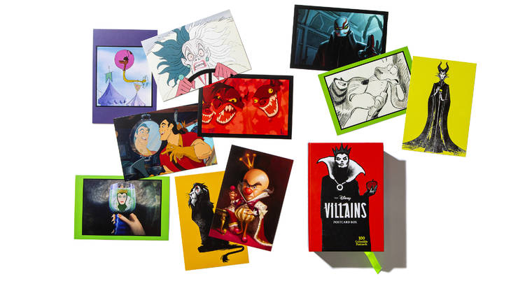 Disney Villains postcards