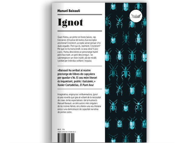 'Ignot', de Manuel Baixauli 'Ignot', de Manuel Baixauli