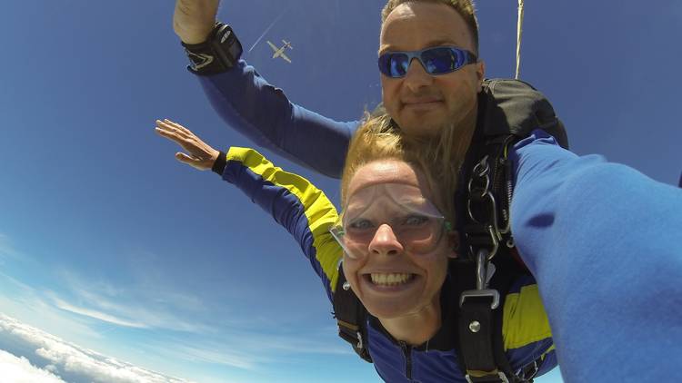 Skydive over the Mamanuca Islands