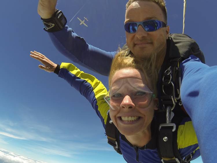 Skydive over the Mamanuca Islands