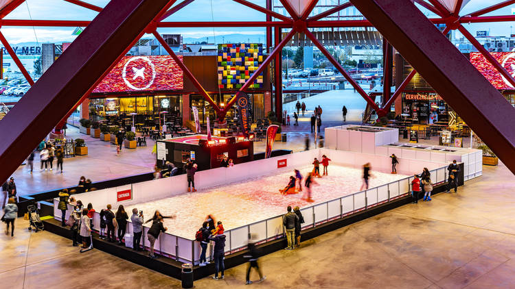 Pista de hielo en X-Madrid