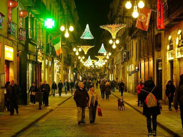 Llums de Nadal al carrer Ferran Llums de Nadal al carrer Ferran
