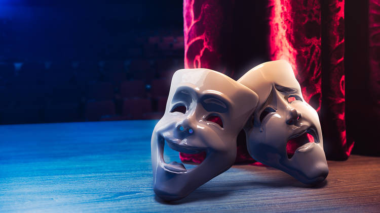 theatre, drama, masks