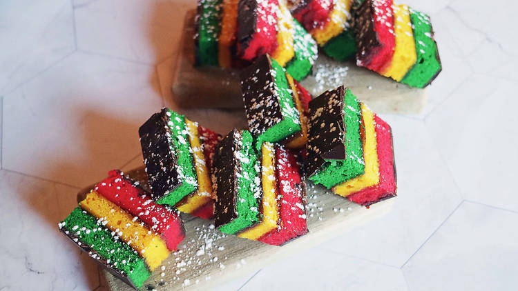 Barano Rainbow Cookies