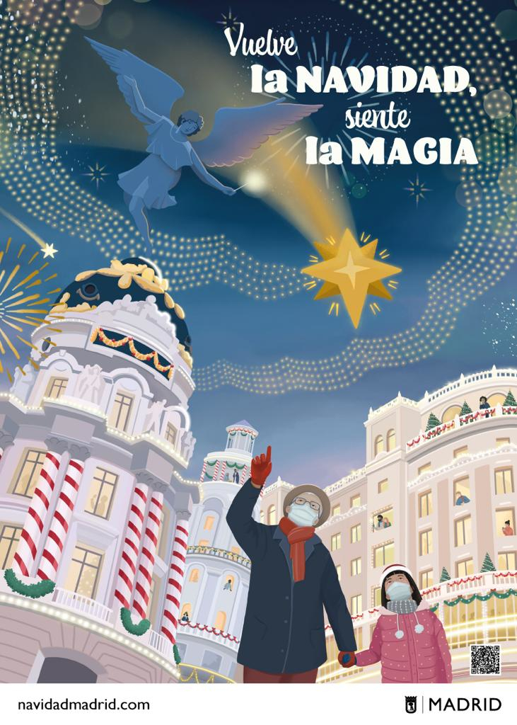 Cartel Navidad Madrid 2020-2021