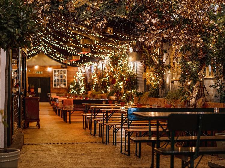 Outdoor drinking and dining terraces in London cosy enough for winter