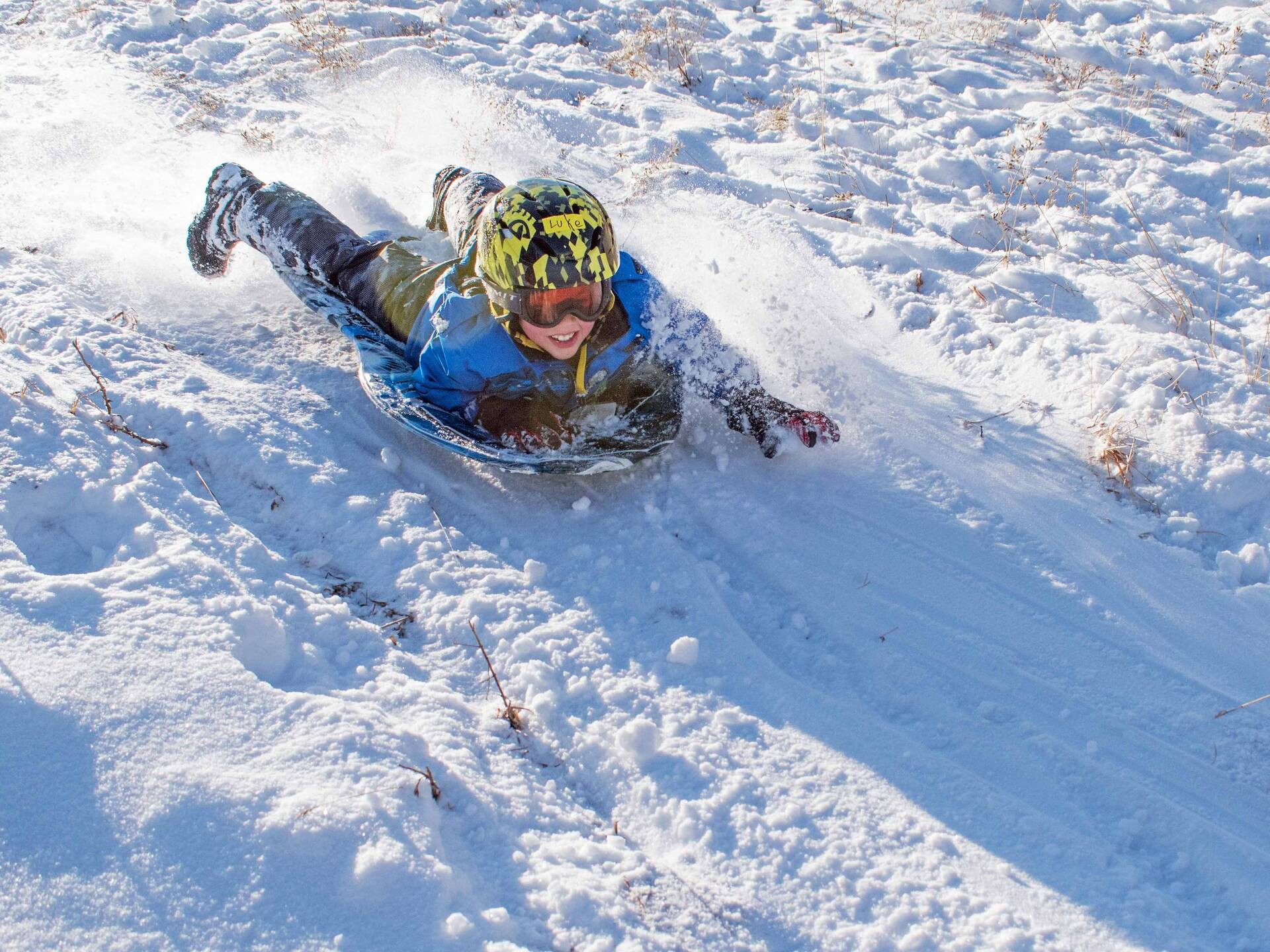 Sledding hill near me
