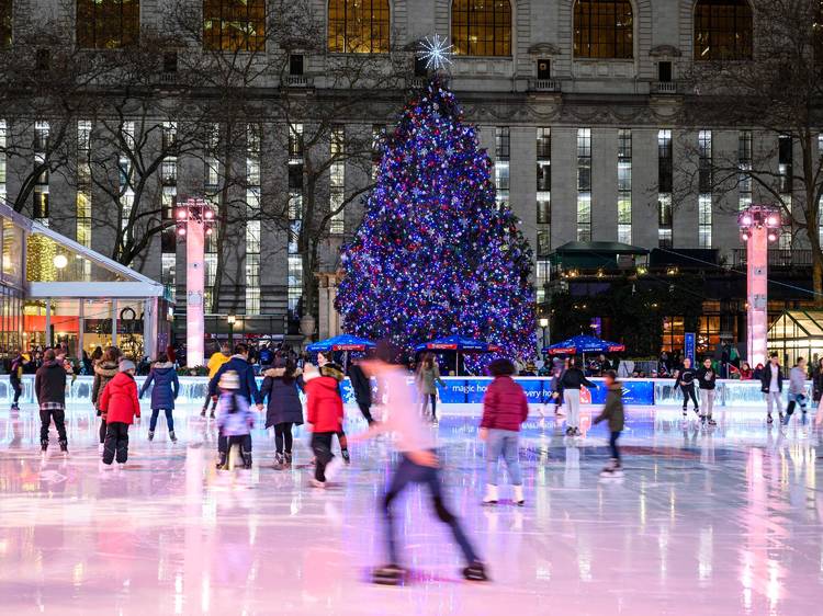 Where to Find Outdoor Ice Skating Rinks in NYC