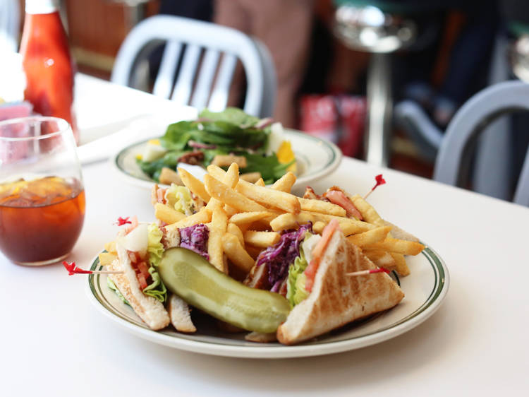 Chicken Katsu Club at Golden Diner