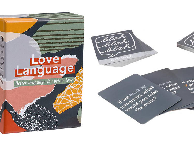 Love Language card game