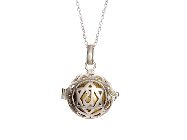 Flo's Heart Chakra Harmony Ball Necklace Flo's Heart Chakra Harmony Ball Necklace