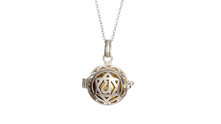 Flo's Heart Chakra Harmony Ball Necklace