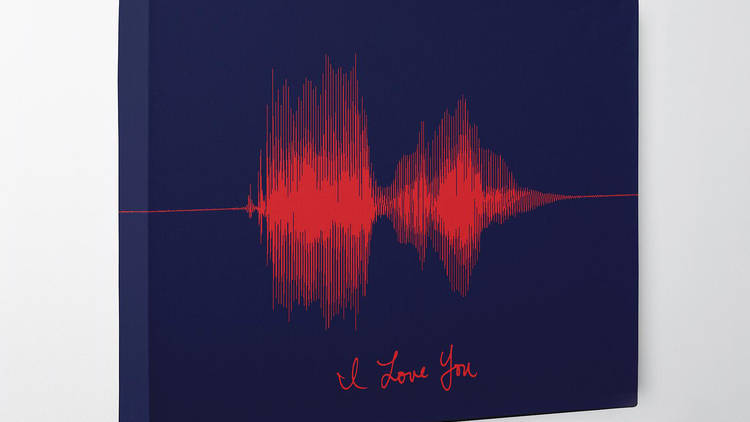 Sound Wave Art Print