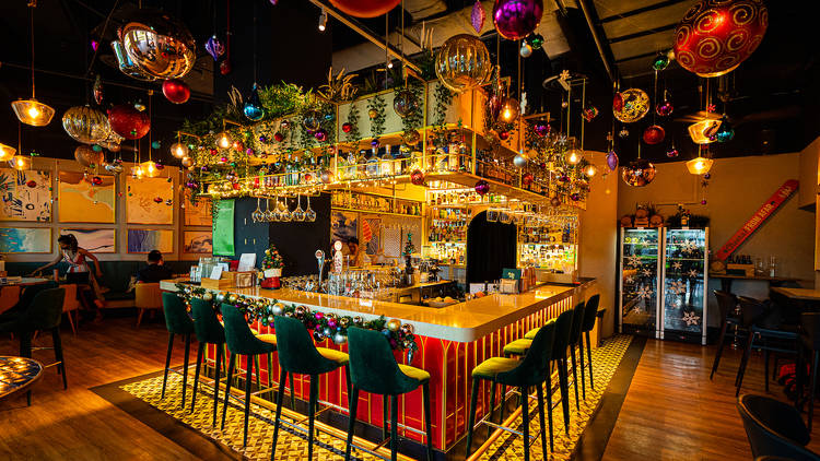 Have a tipple at a Christmas pop-up bar