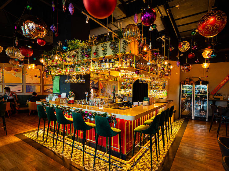 Have a tipple at a Christmas pop-up bar