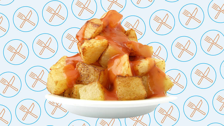 Barcelona: patatas bravas