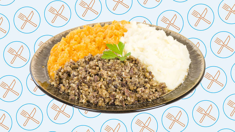 Edinburgh: haggis