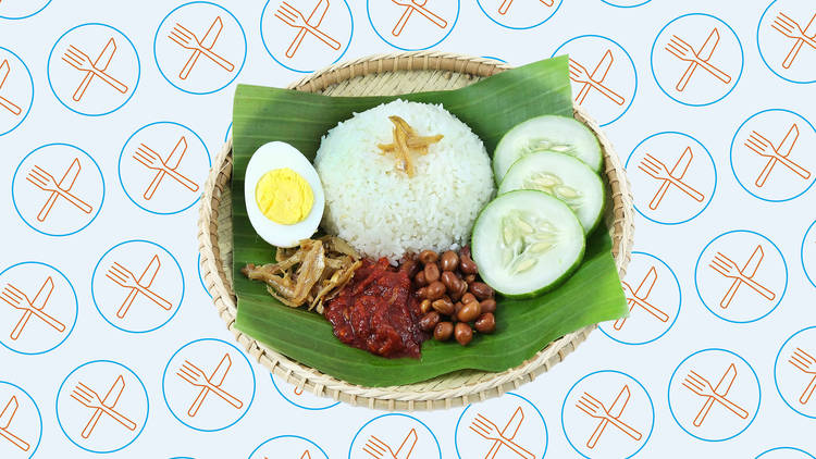 Kuala Lumpur: nasi lemak