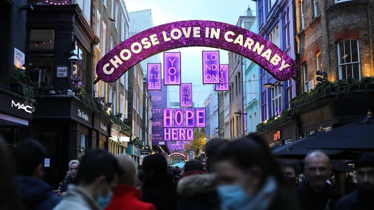 carnaby street christmas 2020