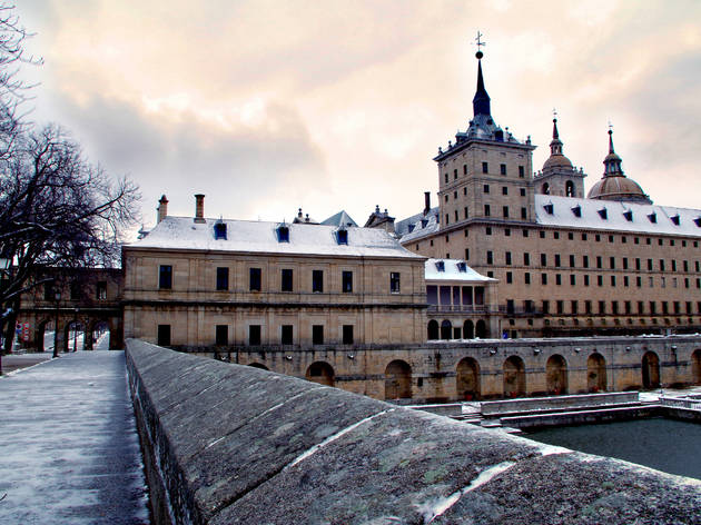 San Lorenzo del Escorial nevado San Lorenzo del Escorial nevado