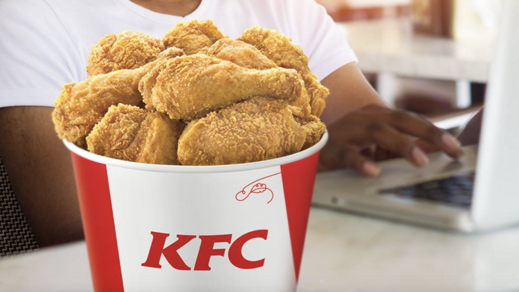 Have a bucket of KFC