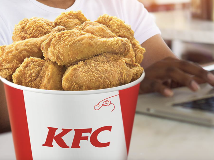 Have a bucket of KFC