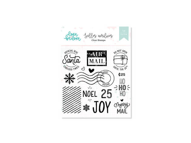 Embrulhos – Shopping Natal 2020 Compras, Embrulhos Natal, Selos acrílicos At Home Hobby
