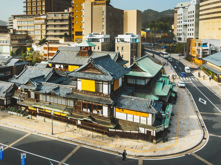 Dogo Onsen Honkan, Spirited Away