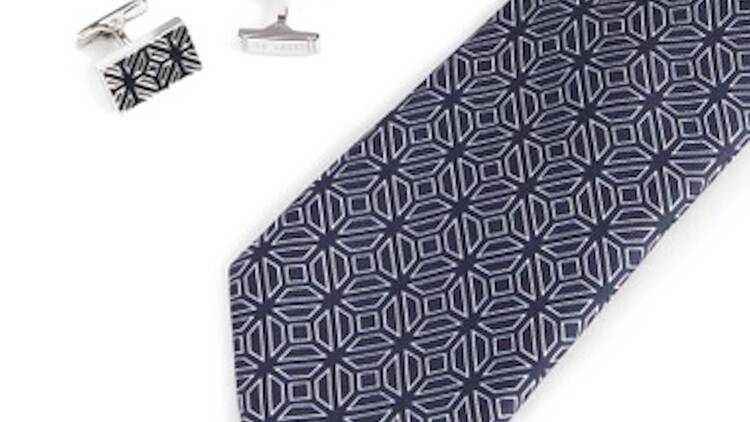 Silk Tie and Cufflink Set ($175)