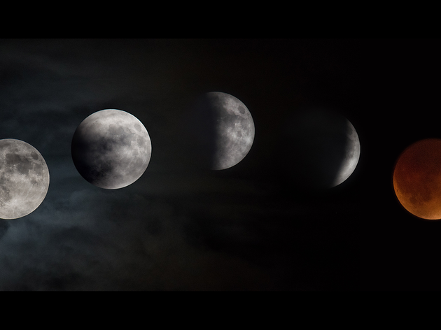 Eclipse Total da Super Lua Eclipse Total da Super Lua