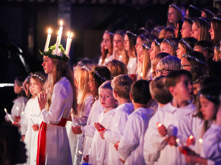 Saint Lucia Day in Sweden