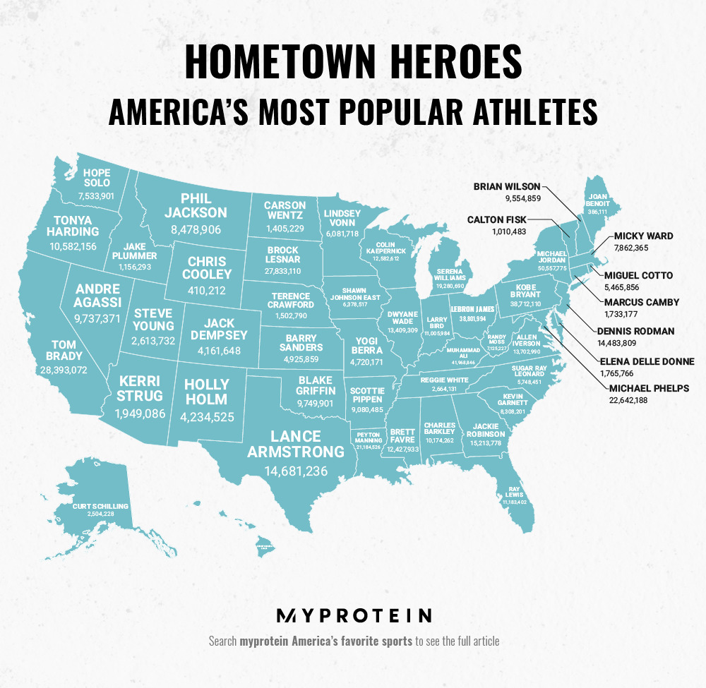 MAP: the Most Popular NFL Team in Every State