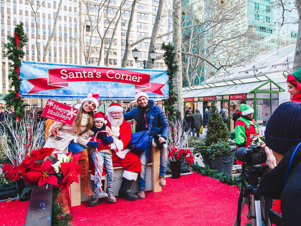 Where To Take Pictures With Santa in NYC This Christmas