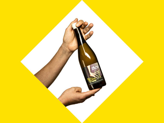 natural wine, rack