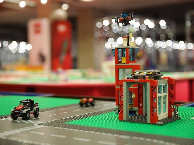 Exposição de peças Lego Exposição de peças Lego