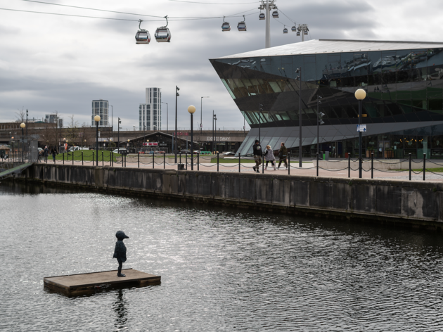 Laura Ford BIRD BOY Royal Victoria Dock